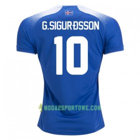 Koszulka Islandia G.Sigurdsson 10 Mistrzostwa Świata 2018 Domowe Stroje Piłkarskie